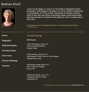 Barbara Hurd Events