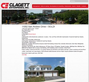 Clagett Listing With Picture