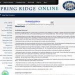 Spring Ridge Online News