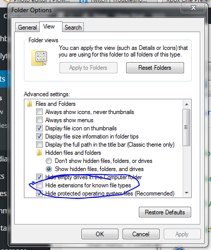 You are currently viewing Show File Extensions in Windows 7