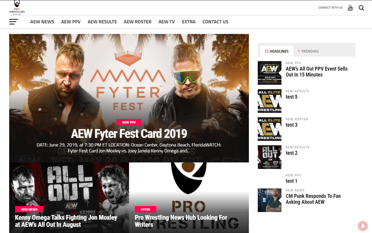 You are currently viewing Pro Wrestling News Hub