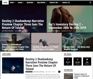 Read more about the article Destiny News Hub – Custom Site Design