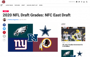 Read more about the article Pro Football News Hub – Custom Site Design, Logo